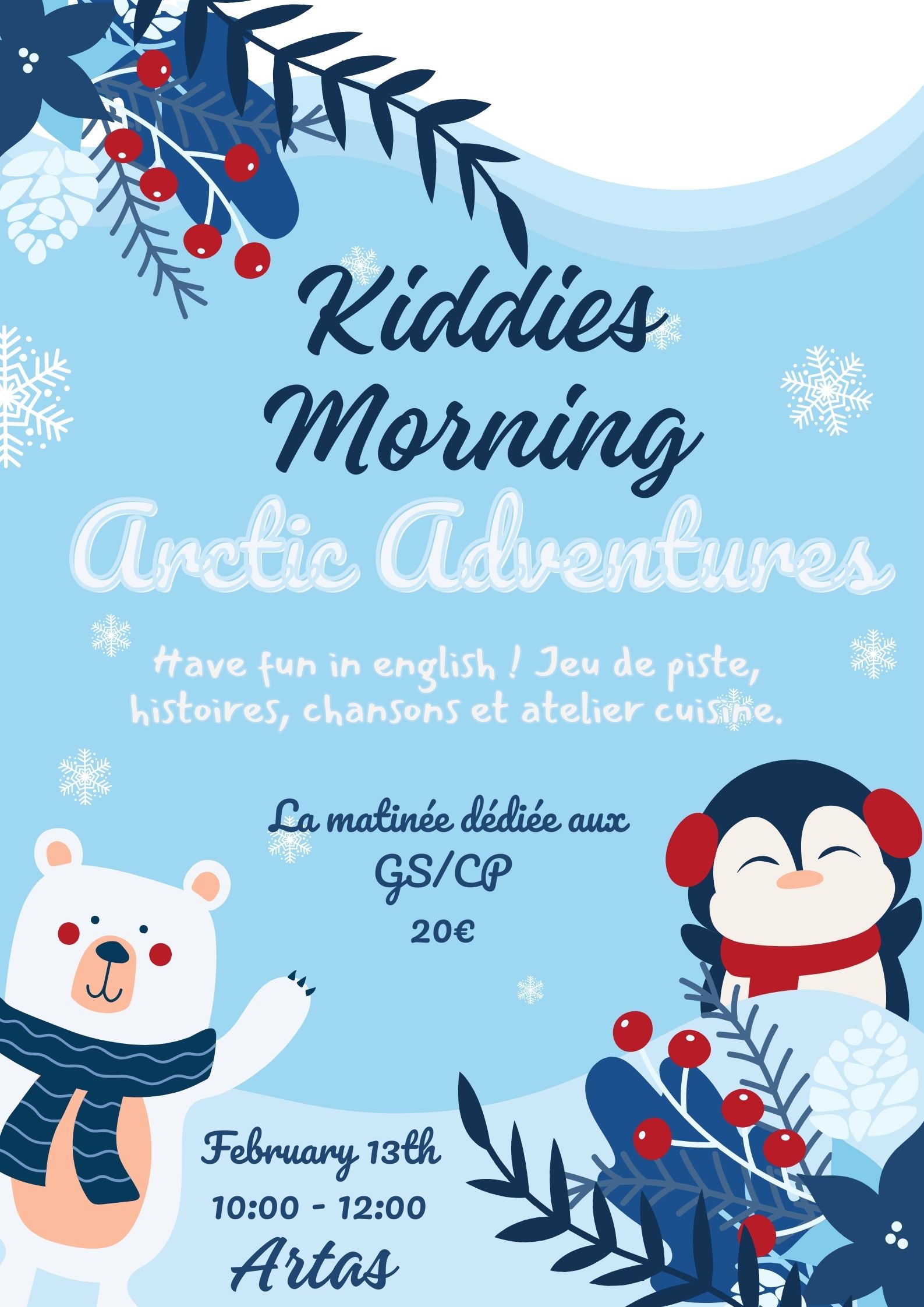 Kiddies Morning: Artic Adventures
