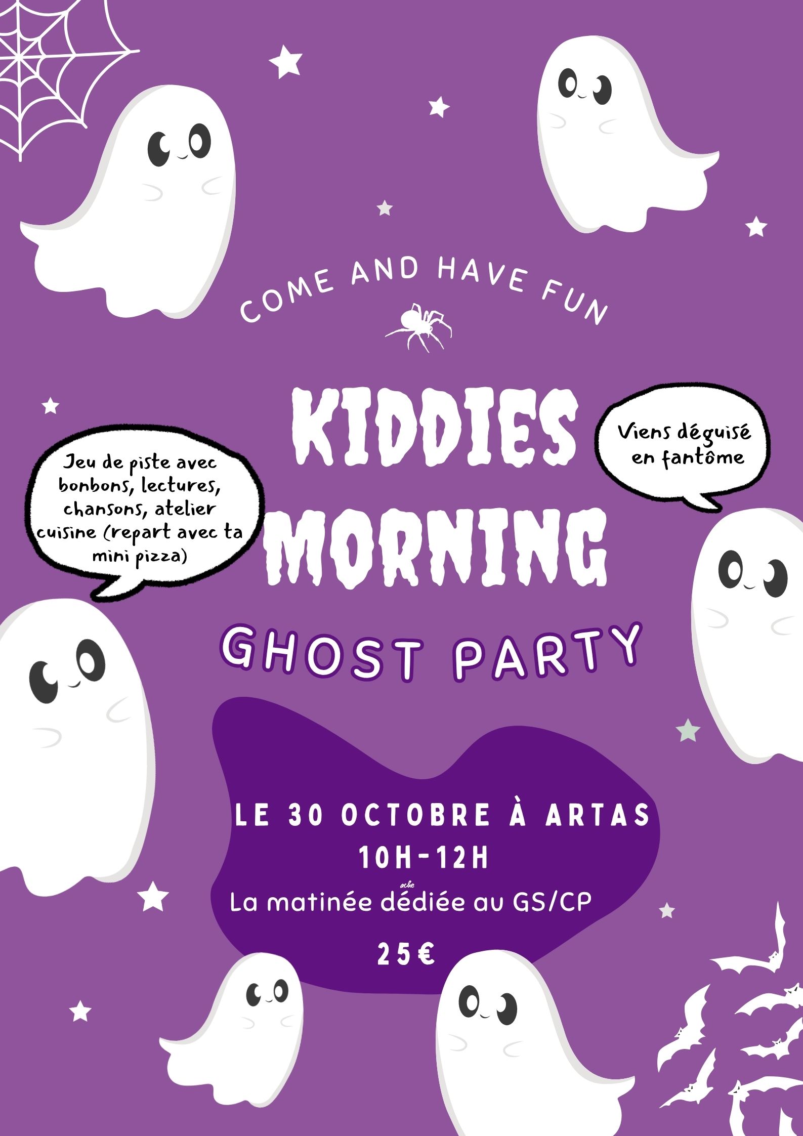 Kiddies Morning Ghost Party