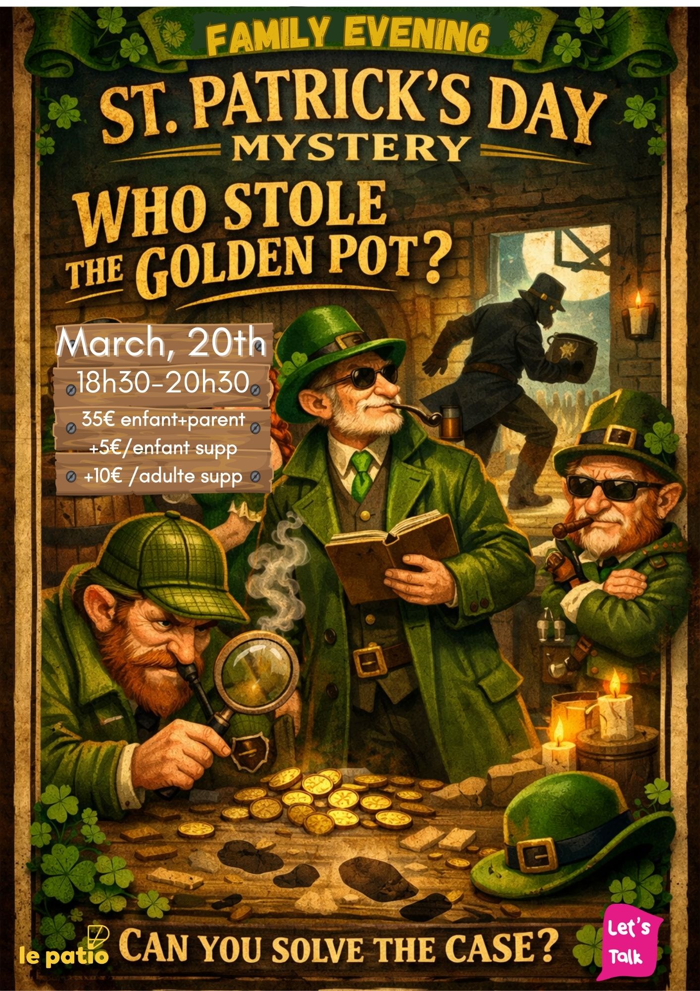 Family evening: Saint Patrick Investigation