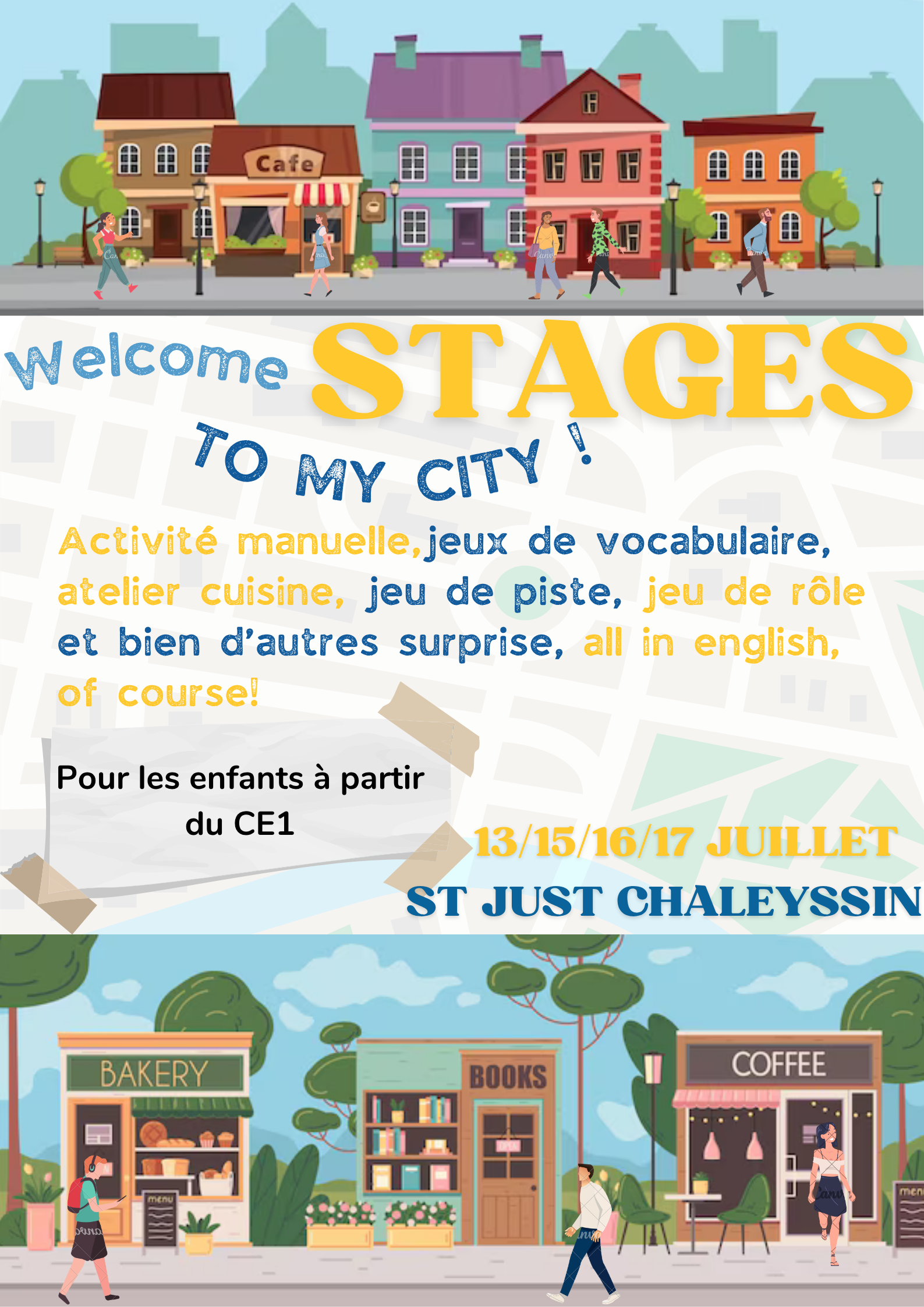 Stage welcome to my city.